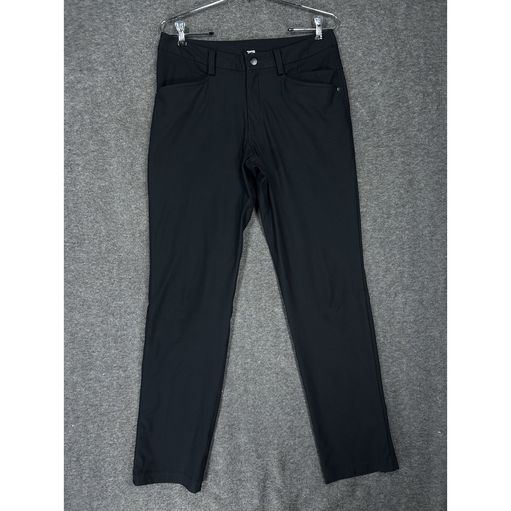 Lululemon Pants Mens 32 (fits 31x32) Black ABC Slim Fit 5 Pocket Golf Chino